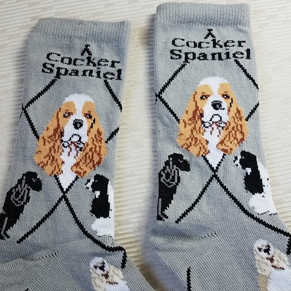 New * COCKER SPANIEL socks - Picture 6 of 7
